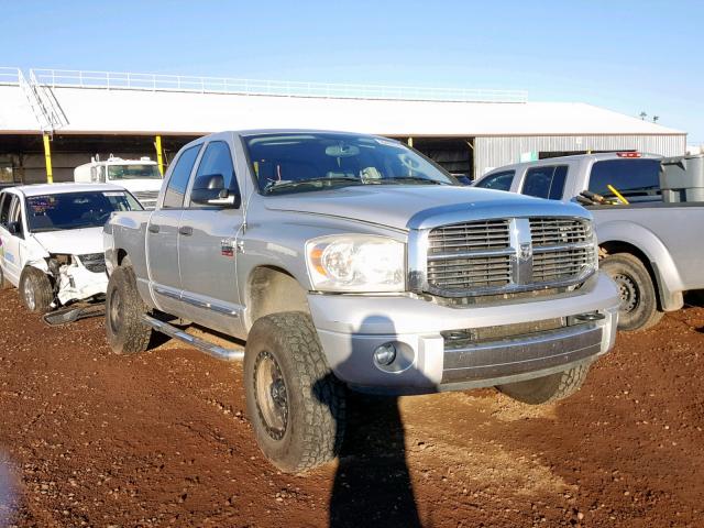 3D7KS28A38G195679 - 2008 DODGE RAM 2500 S SILVER photo 1