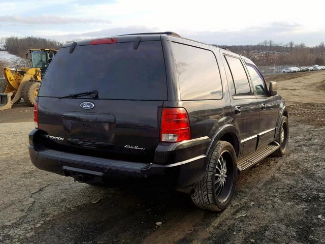 1FMFU18L34LB56360 - 2004 FORD EXPEDITION BLACK photo 4