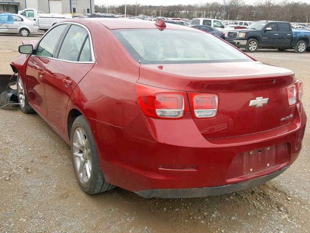 1G11D5RR5DF108102 - 2013 CHEVROLET MALIBU 1LT წითელი ფოტო 3