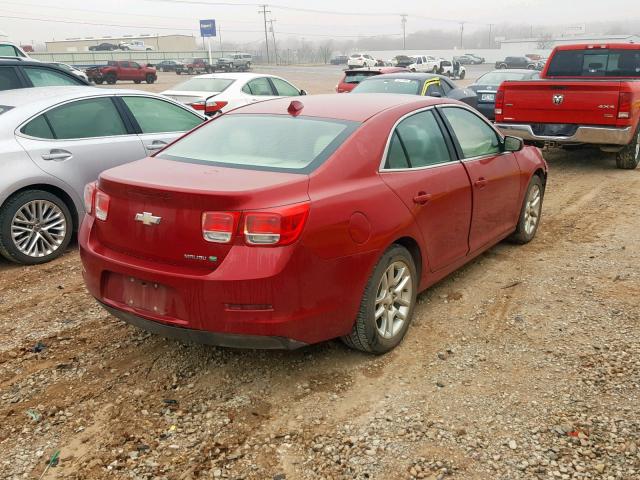 1G11D5RR5DF108102 - 2013 CHEVROLET MALIBU 1LT წითელი ფოტო 4