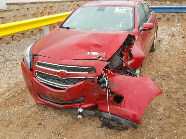 1G11D5RR5DF108102 - 2013 CHEVROLET MALIBU 1LT წითელი ფოტო 7