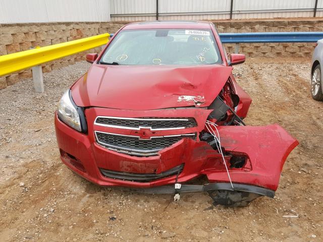 1G11D5RR5DF108102 - 2013 CHEVROLET MALIBU 1LT წითელი ფოტო 9