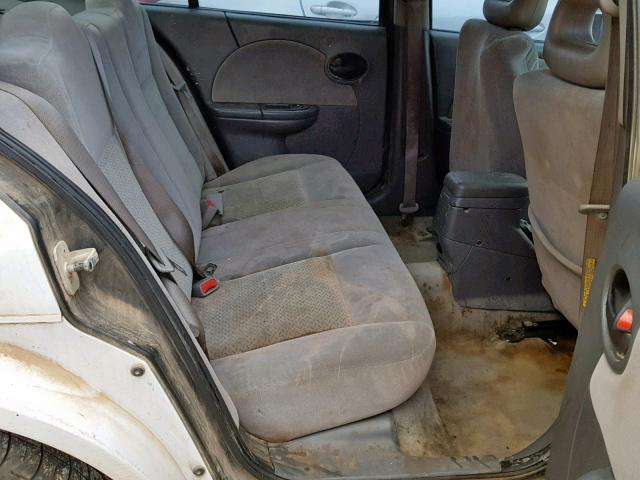 1G8AL55B26Z159832 - 2006 SATURN ION LEVEL WHITE photo 6
