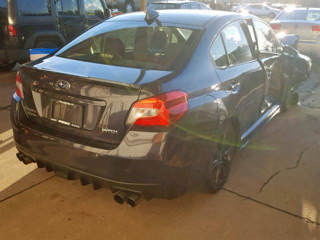 JF1VA1J65F9820533 - 2015 SUBARU WRX LIMITE GRAY photo 4