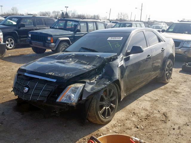 1G6DT57VX80154592 - 2008 CADILLAC CTS HI FEA BLACK photo 2