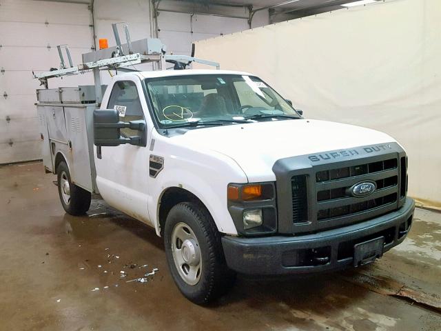 1FDSF30518EC23291 - 2008 FORD F350 SRW S WHITE photo 1