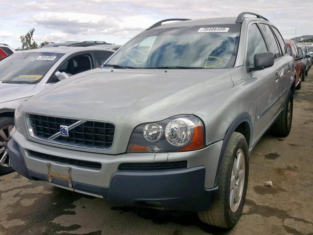 YV1CZ911451186359 - 2005 VOLVO XC90 T6 GREEN photo 2