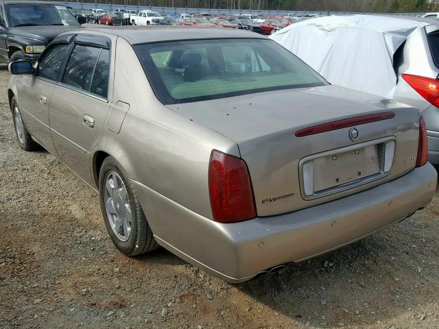 1G6KF5790YU222246 - 2000 CADILLAC DEVILLE DT GOLD photo 3