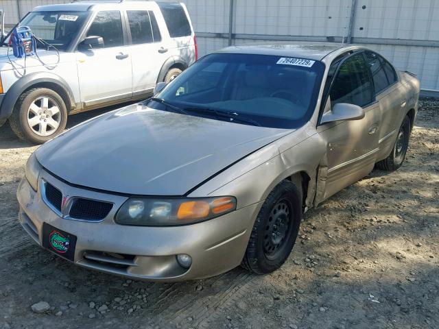 1G2HX52K35U129901 - 2005 PONTIAC BONNEVILLE TAN photo 2