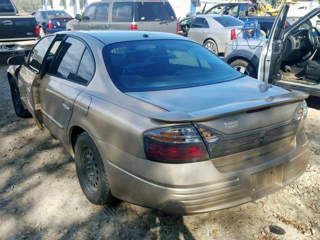 1G2HX52K35U129901 - 2005 PONTIAC BONNEVILLE TAN photo 3