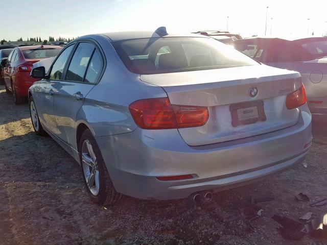 WBA3C1C57EK113809 - 2014 BMW 328 I SULE SILVER photo 3