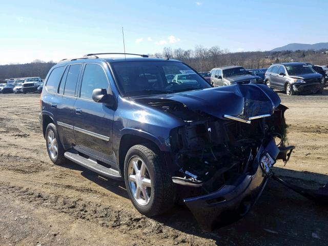 1GKDT13S382148921 - 2008 GMC ENVOY BLUE photo 1