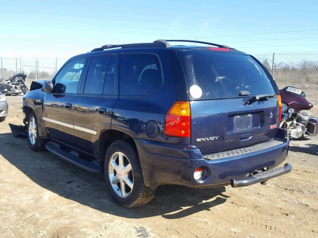 1GKDT13S382148921 - 2008 GMC ENVOY BLUE photo 3