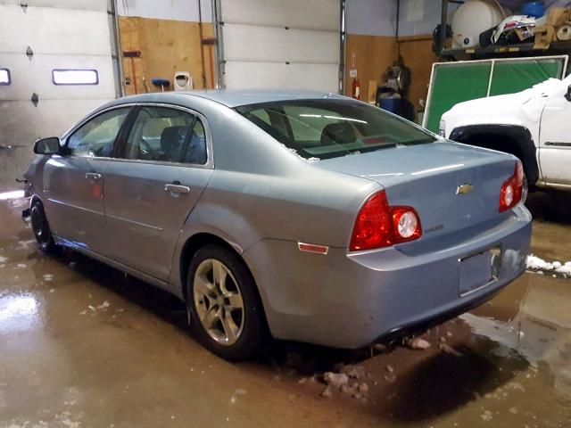 1G1ZH57B794202904 - 2009 CHEVROLET MALIBU 1LT SILVER photo 3