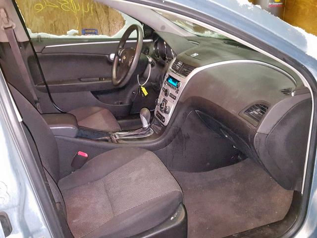 1G1ZH57B794202904 - 2009 CHEVROLET MALIBU 1LT SILVER photo 5