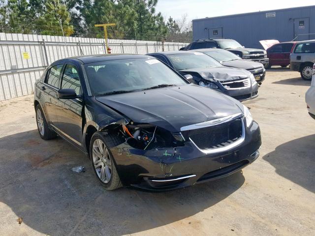 1C3CCBAB7DN705620 - 2013 CHRYSLER 200 LX BLACK photo 1