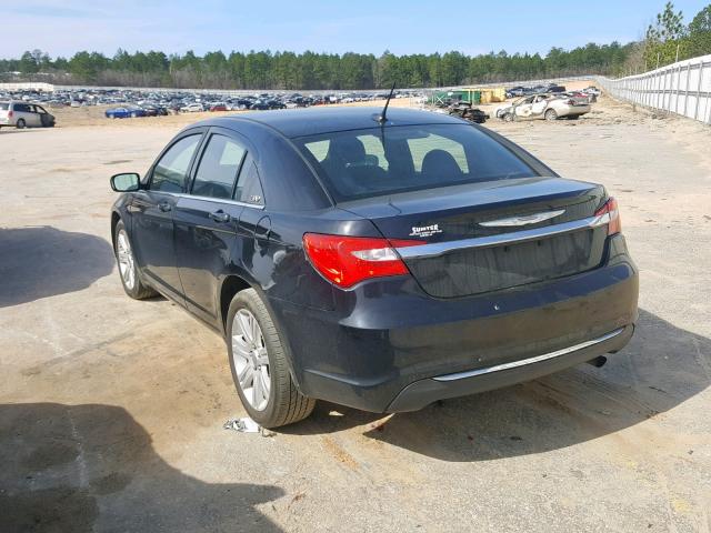 1C3CCBAB7DN705620 - 2013 CHRYSLER 200 LX BLACK photo 3