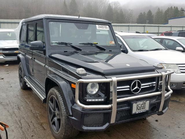 WDCYC7DF7FX236642 - 2015 MERCEDES-BENZ G 63 AMG BLACK photo 1