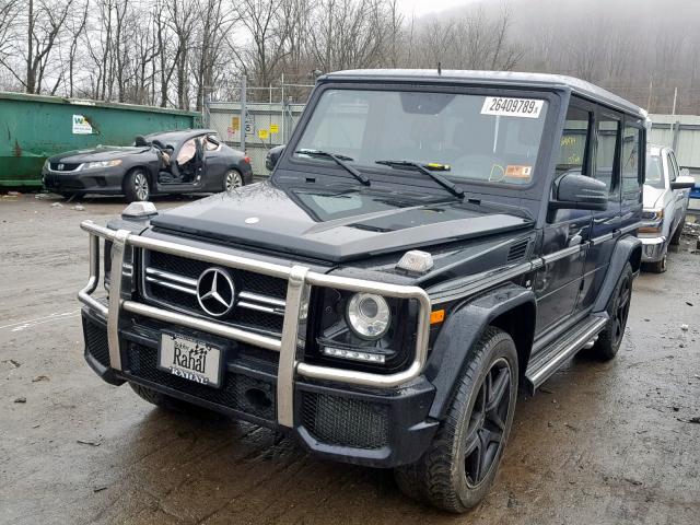 WDCYC7DF7FX236642 - 2015 MERCEDES-BENZ G 63 AMG BLACK photo 2