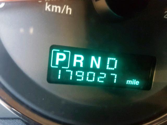 1J8HG58206C170795 - 2006 JEEP COMMANDER BLACK photo 8