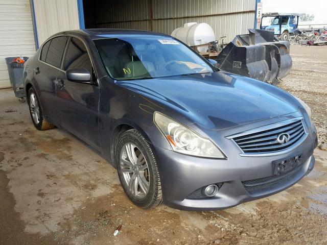 JN1CV6AP9AM406031 - 2010 INFINITI G37 BASE SILVER photo 1