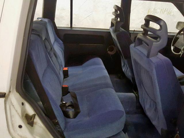 YV1FA8852M2332919 - 1991 VOLVO 740 WHITE photo 6