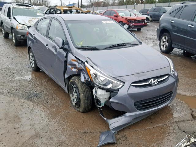 KMHCT4AE3HU219024 - 2017 HYUNDAI ACCENT SE GRAY photo 1