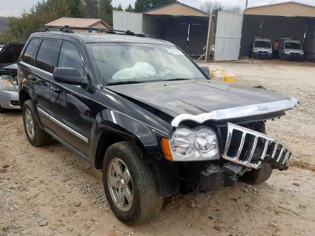 1J8HS58P47C620878 - 2007 JEEP GRAND CHER BLACK photo 1