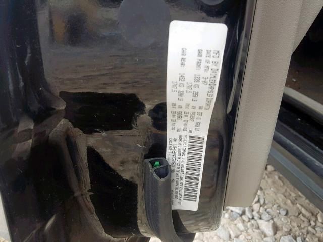 1J8HS58P47C620878 - 2007 JEEP GRAND CHER BLACK photo 10