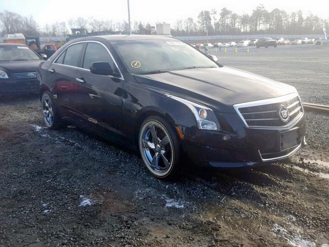 1G6AA5RA1D0169866 - 2013 CADILLAC ATS BLACK photo 1