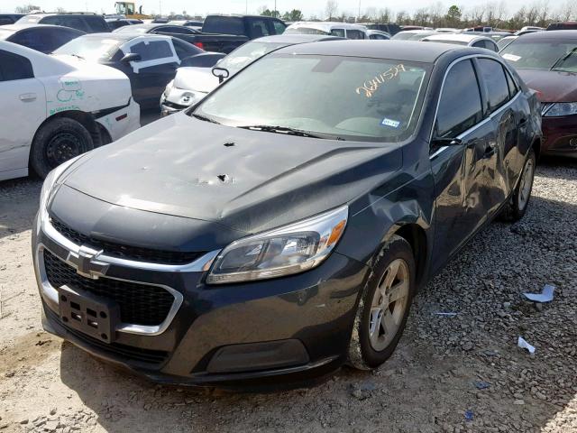 1G11B5SA9GU113362 - 2016 CHEVROLET MALIBU LIM BLACK photo 2