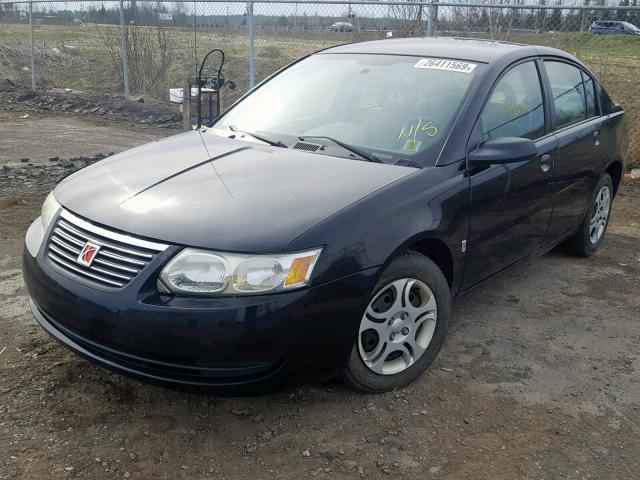 1G8AJ52F85Z180180 - 2005 SATURN ION LEVEL BLACK photo 2