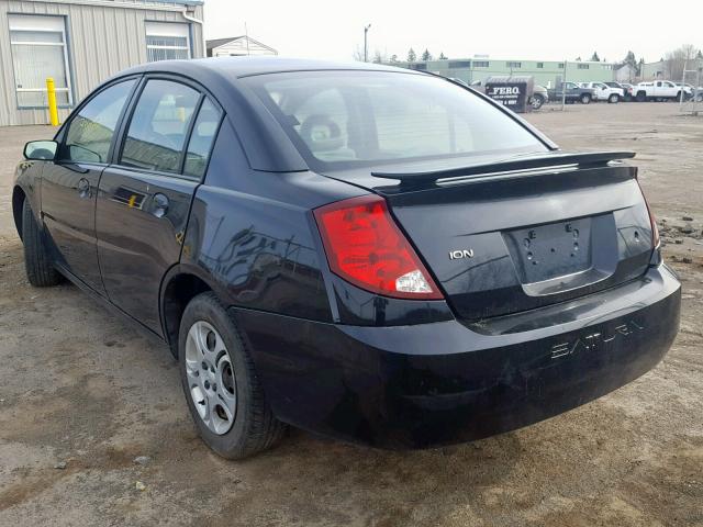 1G8AJ52F85Z180180 - 2005 SATURN ION LEVEL BLACK photo 3