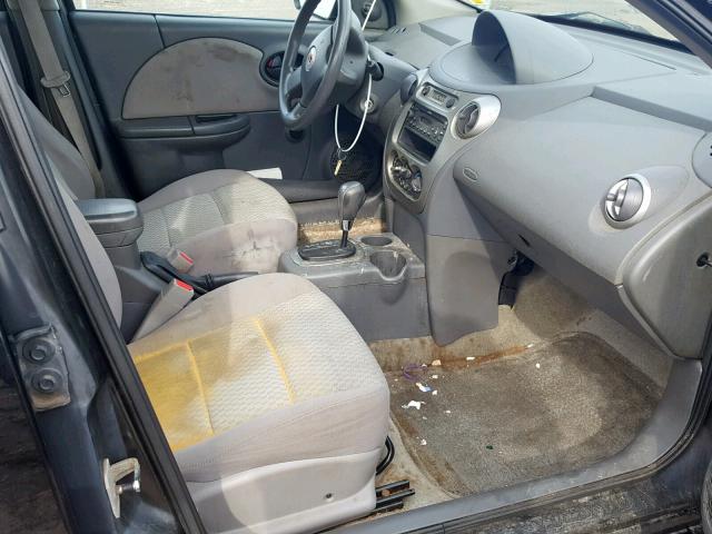 1G8AJ52F85Z180180 - 2005 SATURN ION LEVEL BLACK photo 5