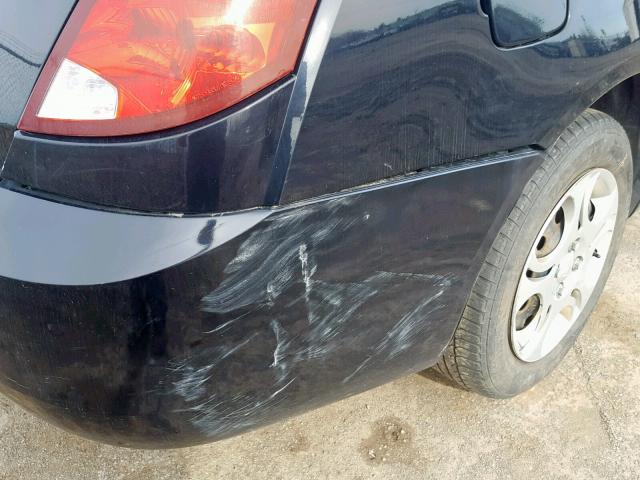 1G8AJ52F85Z180180 - 2005 SATURN ION LEVEL BLACK photo 9