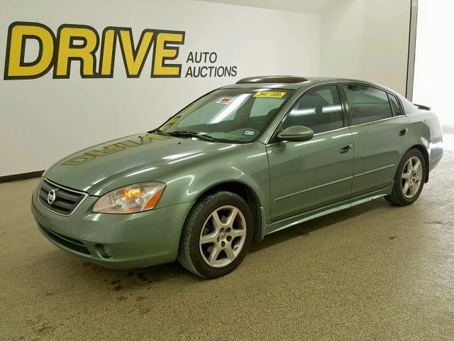 1N4BL11D93C264978 - 2003 NISSAN ALTIMA SE GREEN photo 2