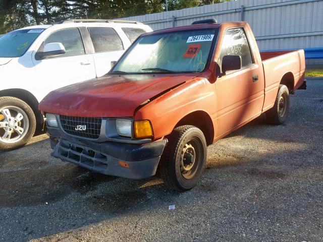 JAACL11L0S7206617 - 1995 ISUZU CONVENTION RED photo 2