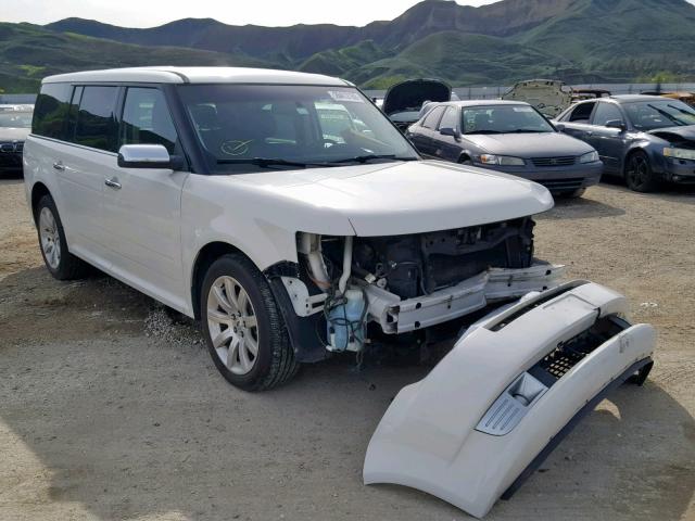 2FMGK5DCXBBD02788 - 2011 FORD FLEX LIMIT WHITE photo 1