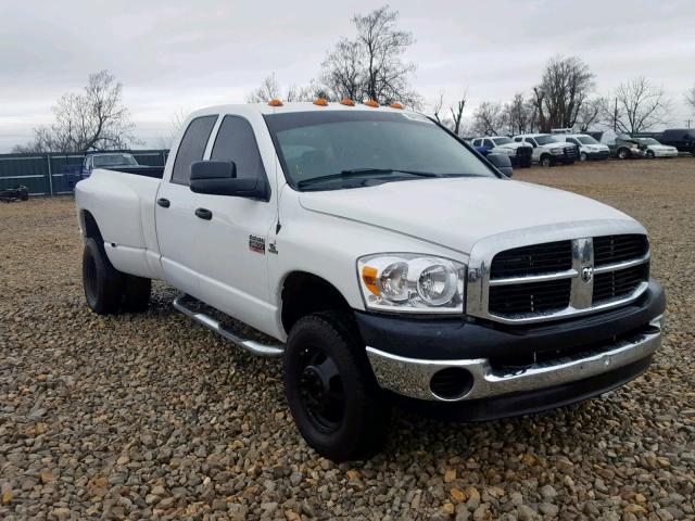 3D7MX48A78G198784 - 2008 DODGE RAM 3500 S WHITE photo 1