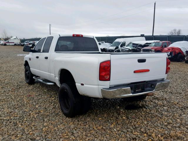 3D7MX48A78G198784 - 2008 DODGE RAM 3500 S WHITE photo 3