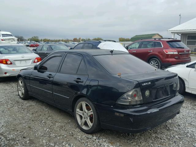 JTHBD192520048733 - 2002 LEXUS IS 300 BLACK photo 3