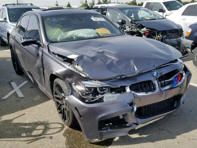 WBA8B3G52HNU35159 - 2017 BMW 340 I GRAY photo 1