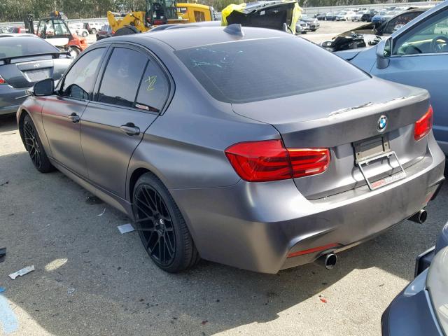 WBA8B3G52HNU35159 - 2017 BMW 340 I GRAY photo 3