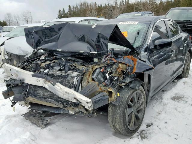 19UDE2F74GA802642 - 2016 ACURA ILX PREMIU BLACK photo 2