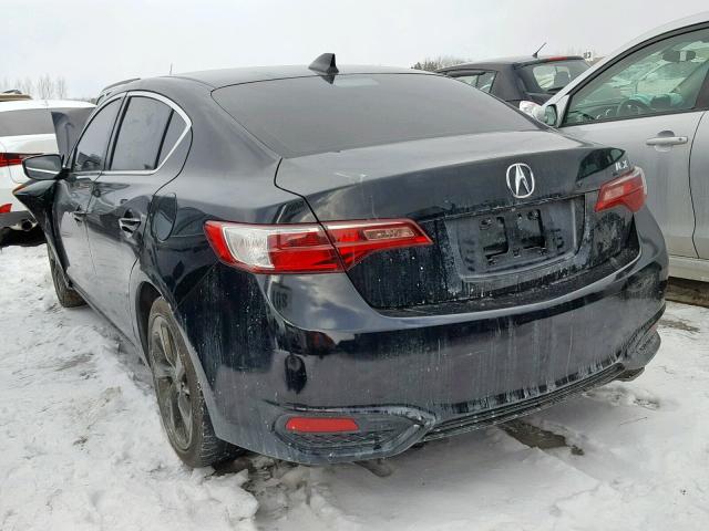 19UDE2F74GA802642 - 2016 ACURA ILX PREMIU BLACK photo 3