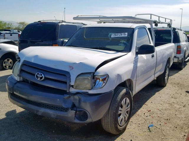 5TBJU32166S464439 - 2006 TOYOTA TUNDRA WHITE photo 2