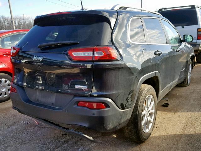 1C4PJMCB3GW360354 - 2016 JEEP CHEROKEE L BLACK photo 4