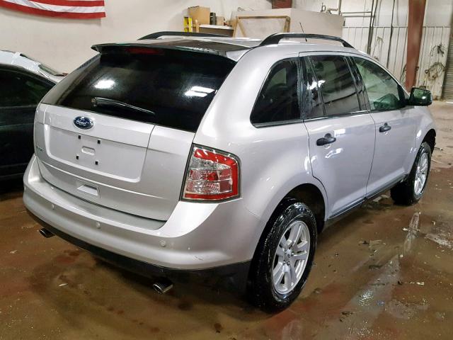 2FMDK36C59BA43979 - 2009 FORD EDGE SE SILVER photo 4