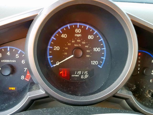 5J6YH2H77AL004551 - 2010 HONDA ELEMENT EX GRAY photo 8