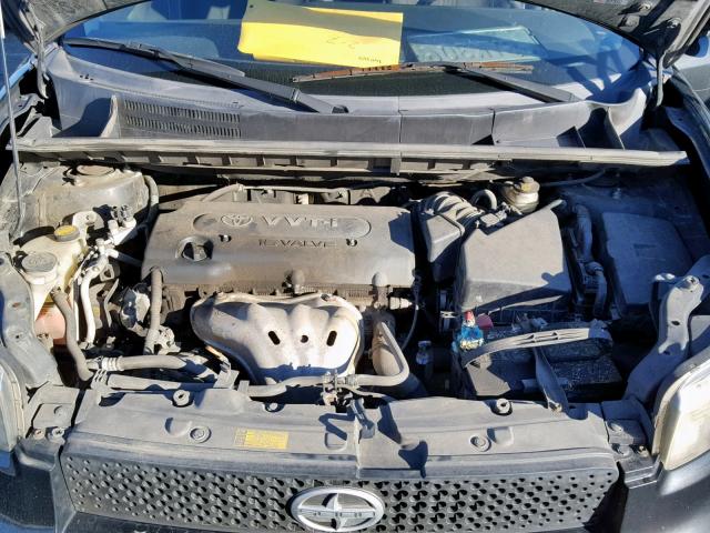 JTLKE50E891086592 - 2009 TOYOTA SCION XB Қара фото 7